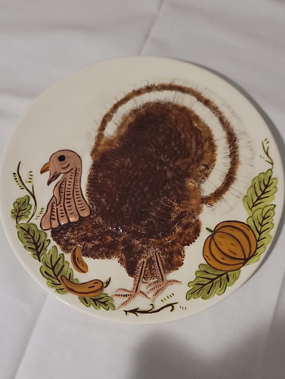 Vintage Turkey Platter